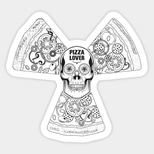 Pizza Lover. We love pizza Sticker